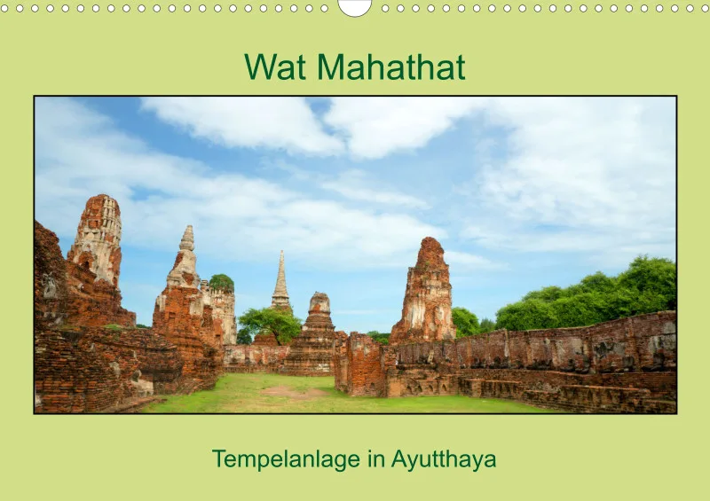 2026 A3 Wat Mahathat - Tempelanlage in Ayutthaya