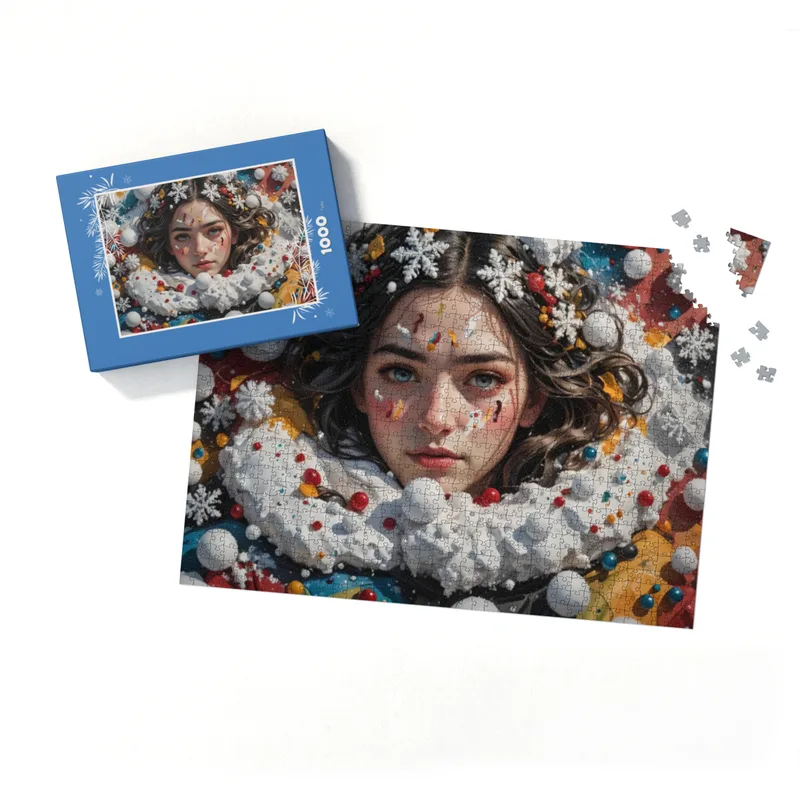 Puzzle 1000 Teile Winterwunderland