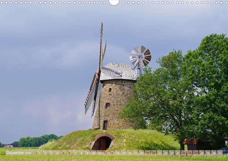 2026 A3 Faszination Wall-Holländer Greftmühle in Nordhemmern