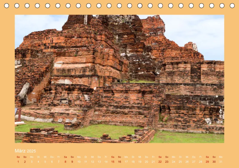2025 A5 Wat Mahathat - Tempelanlage in Ayutthaya