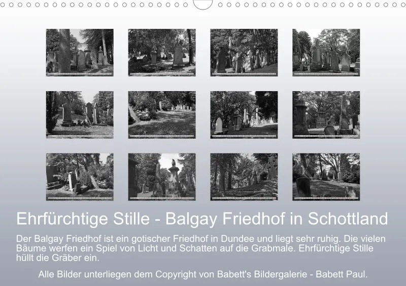 2025 A3 Ehrfürchtige Stille - Balgay Friedhof in Schottland