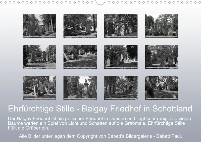 2025 A3 Ehrfürchtige Stille - Balgay Friedhof in Schottland