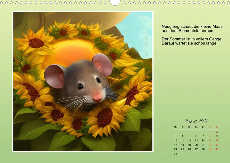 2026 A3 Der Maus Kalender