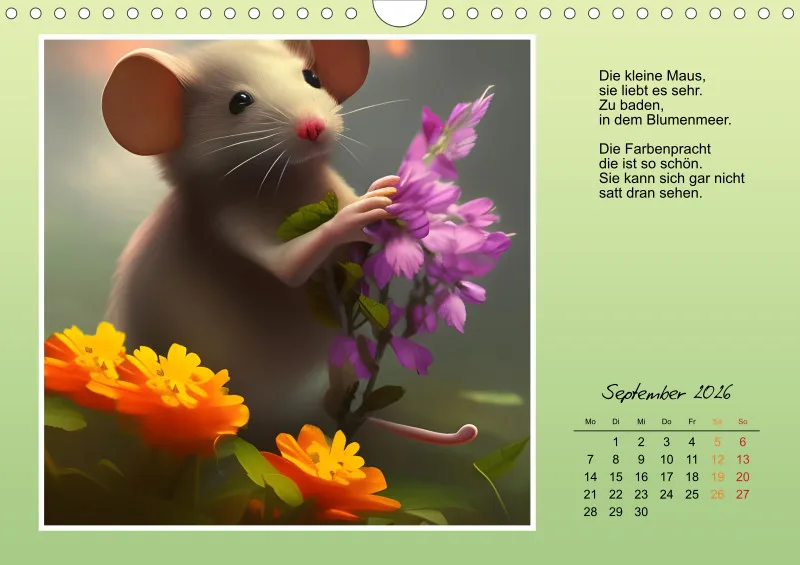 2026 A4 Der Maus Kalender