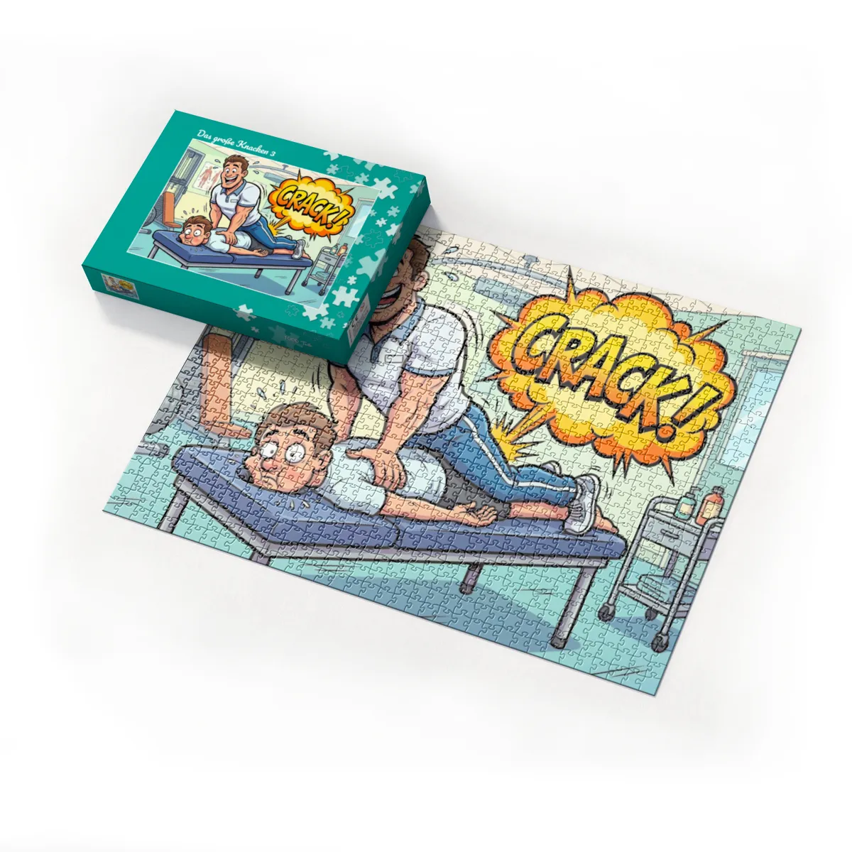 Puzzle 1000 Teile Das große Knacken 3