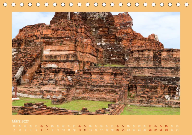 2027 A5 Wat Mahathat - Tempelanlage in Ayutthaya