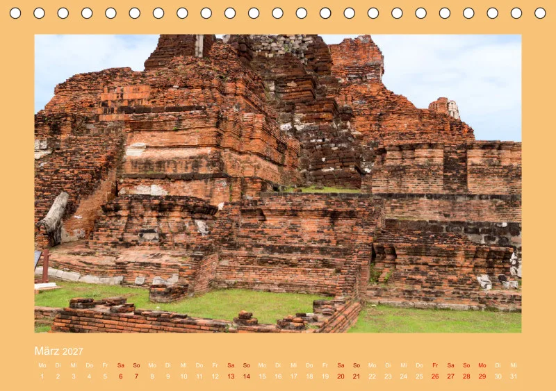 2027 A5 Wat Mahathat - Tempelanlage in Ayutthaya