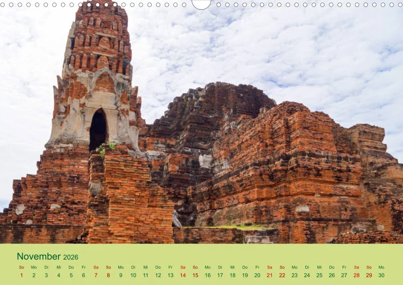 2026 A3 Wat Mahathat - Tempelanlage in Ayutthaya