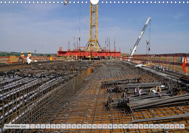 2026 A3 Vorlandbrücke im Bau
