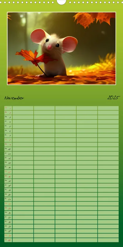 2025 Familienplaner Der Maus Kalender