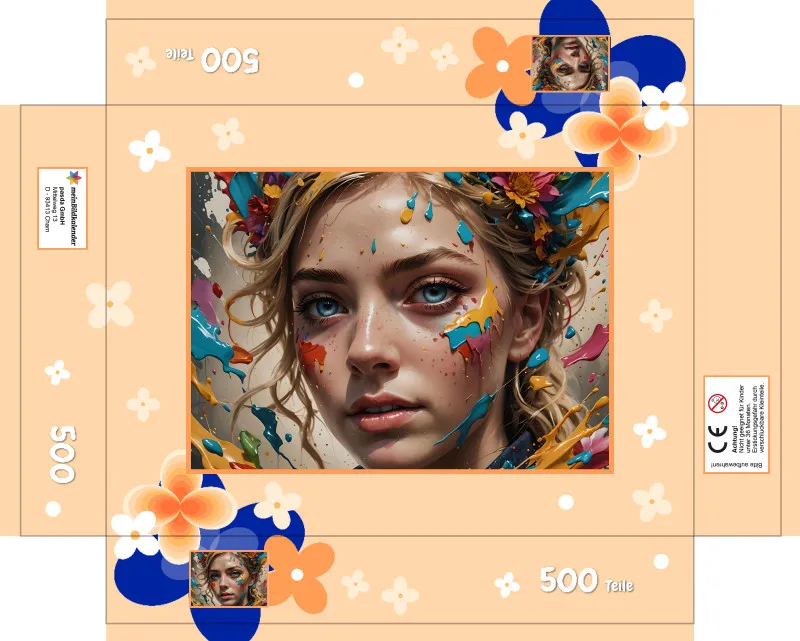 Puzzle 500 Teile Sommerliches Farbspiel