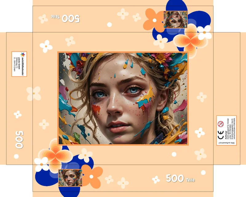 Puzzle 500 Teile Sommerliches Farbspiel