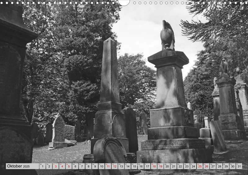 2025 A3 Ehrfürchtige Stille - Balgay Friedhof in Schottland