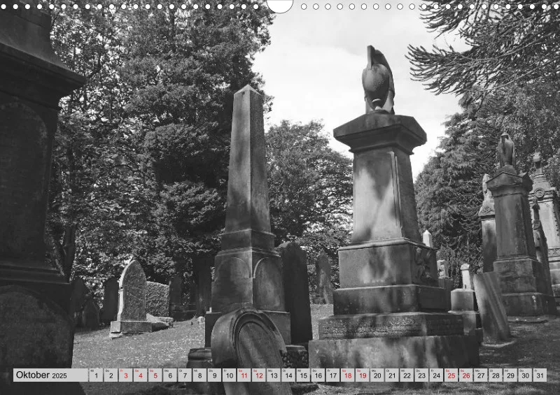 2025 A3 Ehrfürchtige Stille - Balgay Friedhof in Schottland
