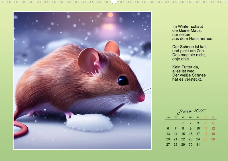 2025 A2 Der Maus Kalender
