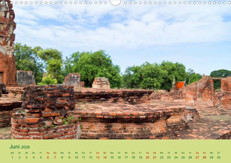 2026 A3 Wat Mahathat - Tempelanlage in Ayutthaya