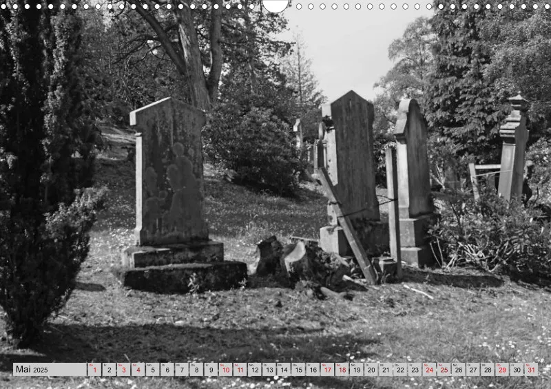 2025 A3 Ehrfürchtige Stille - Balgay Friedhof in Schottland