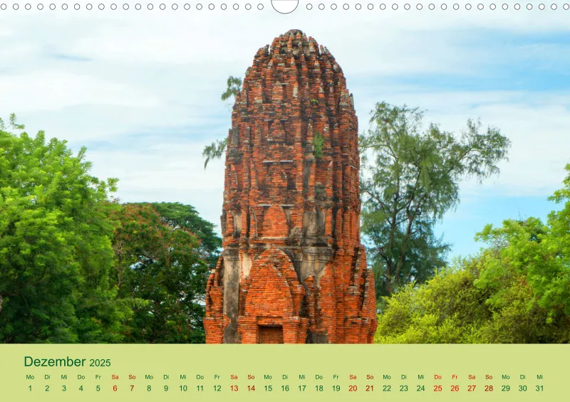 2025 A3 Wat Mahathat - Tempelanlage in Ayutthaya