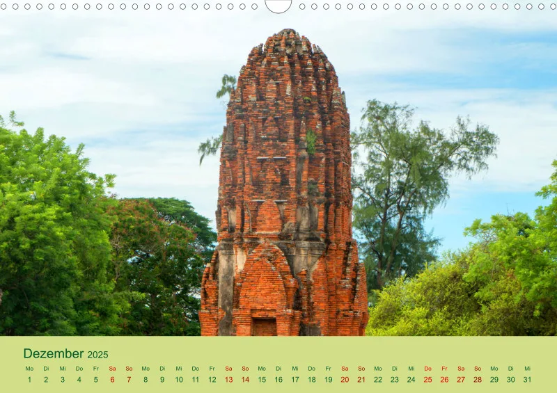 2025 A3 Wat Mahathat - Tempelanlage in Ayutthaya