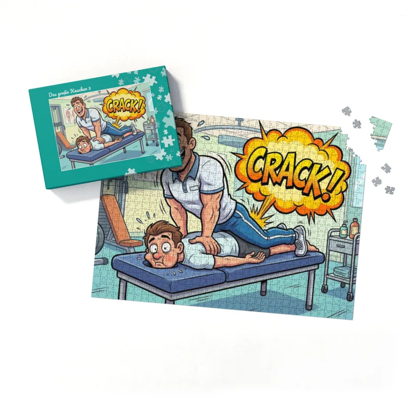 Puzzle 1000 Teile Das große Knacken 3