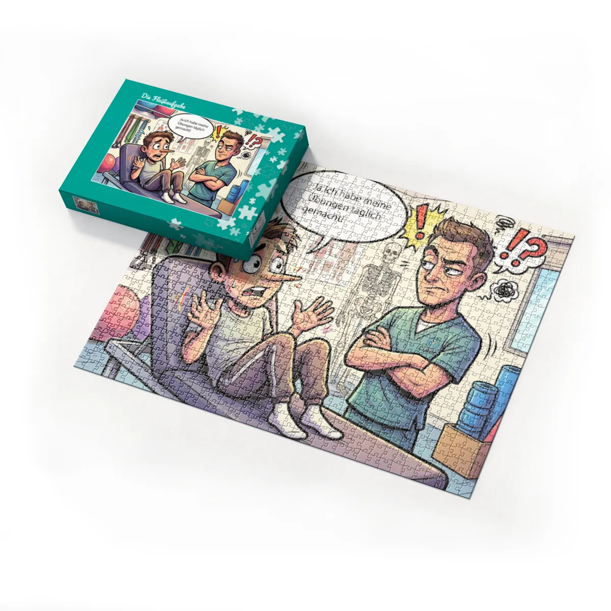 Puzzle 1000 Teile Die Fleißaufgabe