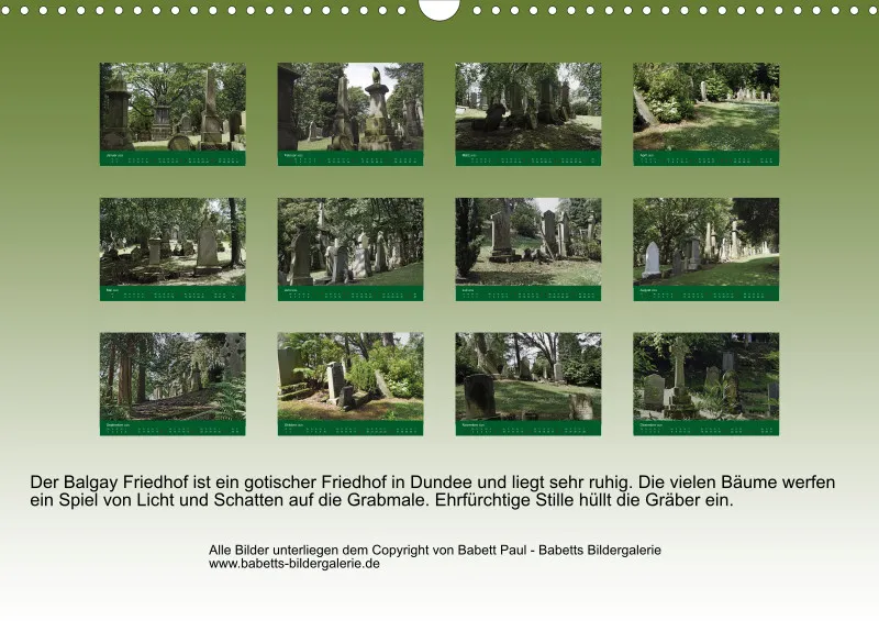 2025 A3 Ehrfürchtige Stille - Balgay Friedhof in Schottland (dunkel)