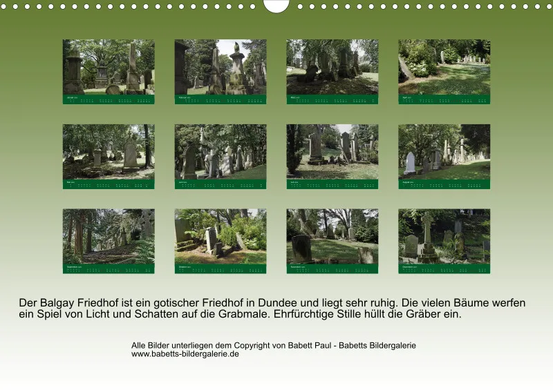 2025 A3 Ehrfürchtige Stille - Balgay Friedhof in Schottland (dunkel)