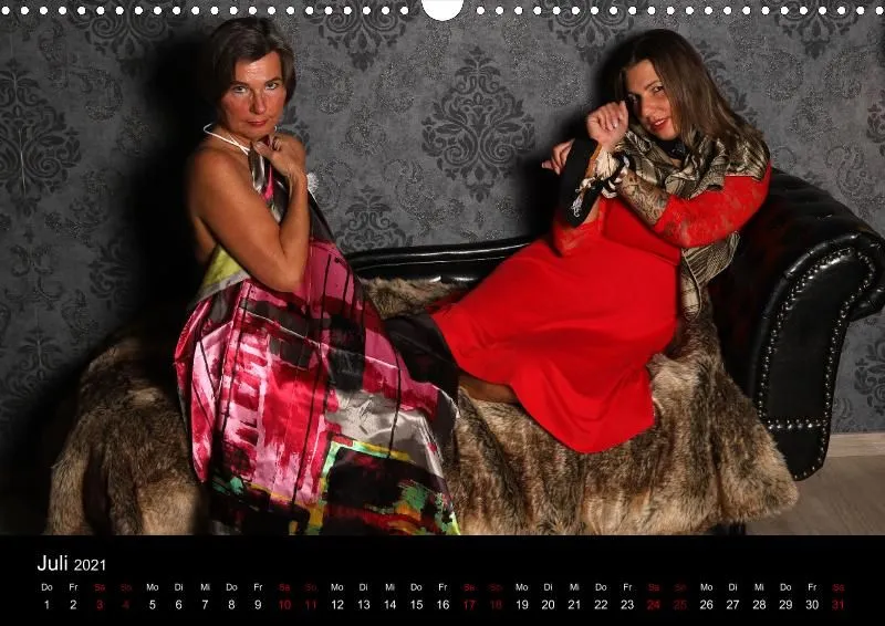 Lady in Red - Andrea in Silk