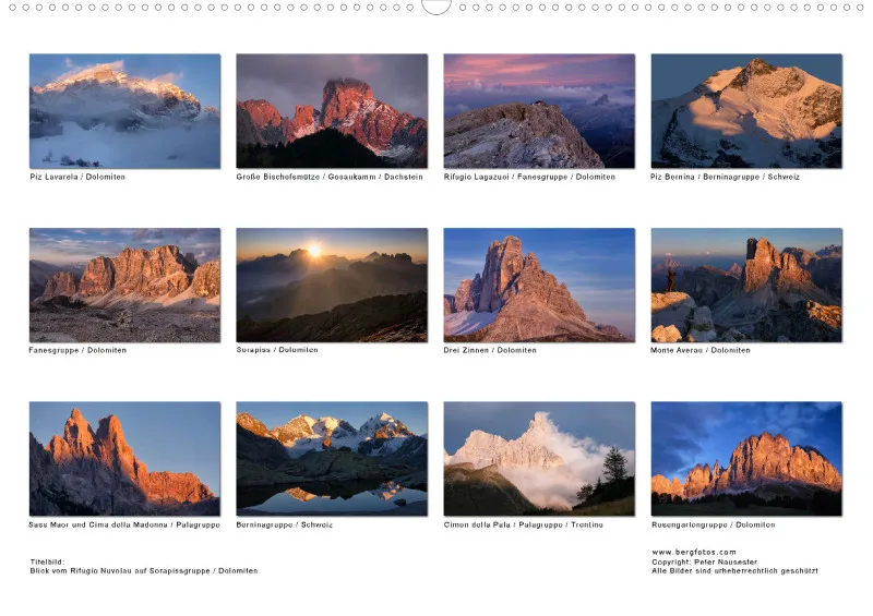 BERGE im Licht