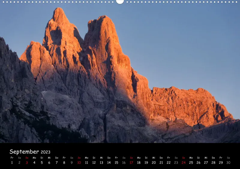 BERGE im Licht