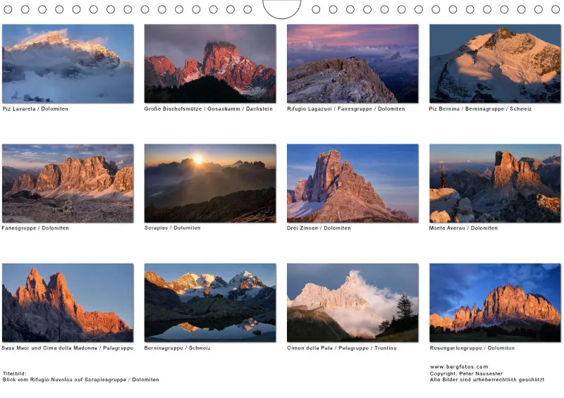 BERGE im Licht