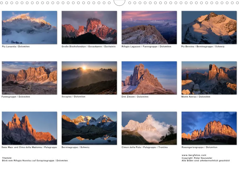 BERGE im Licht