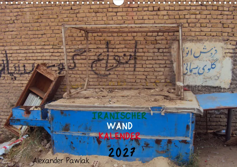 Iranischer Wandkalender 2027 A3