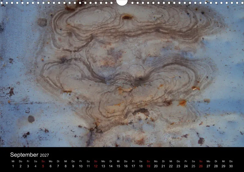 Iranischer Wandkalender 2027 A3