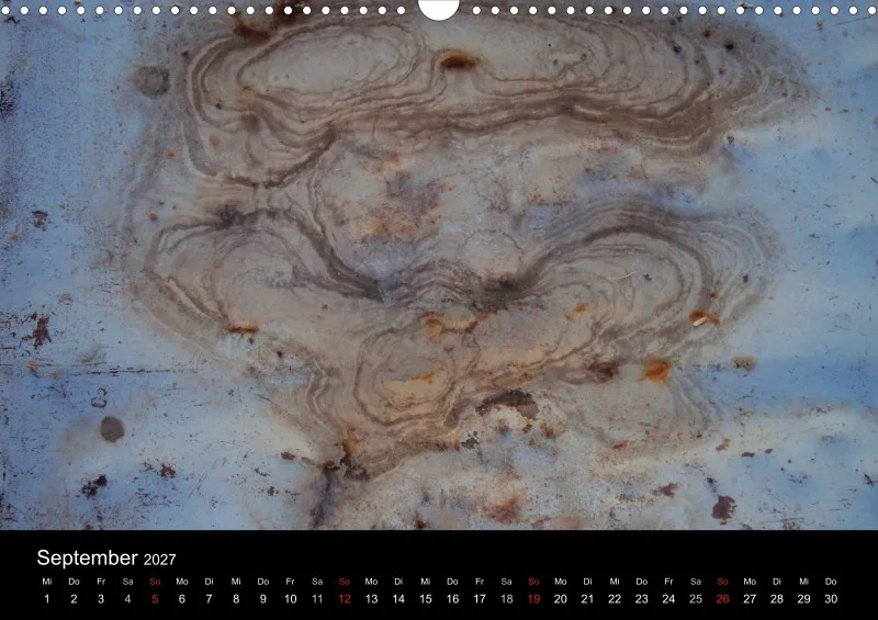 Iranischer Wandkalender 2027 A3