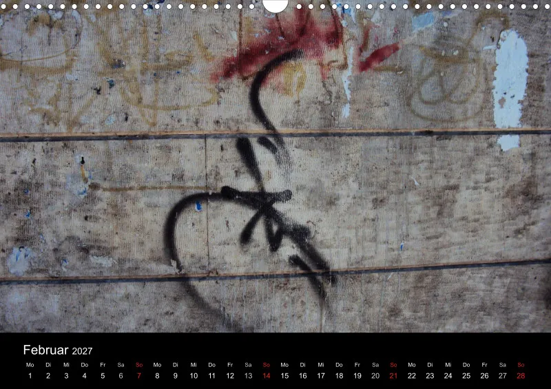 Iranischer Wandkalender 2027 A3