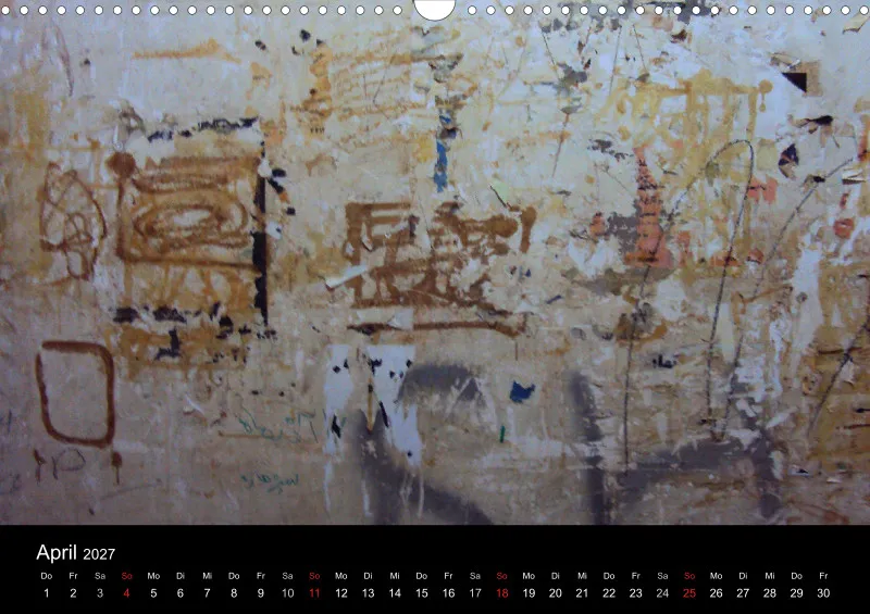 Iranischer Wandkalender 2027 A3