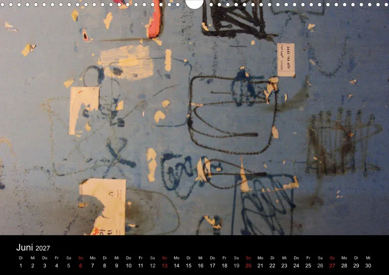 Iranischer Wandkalender 2027 A3