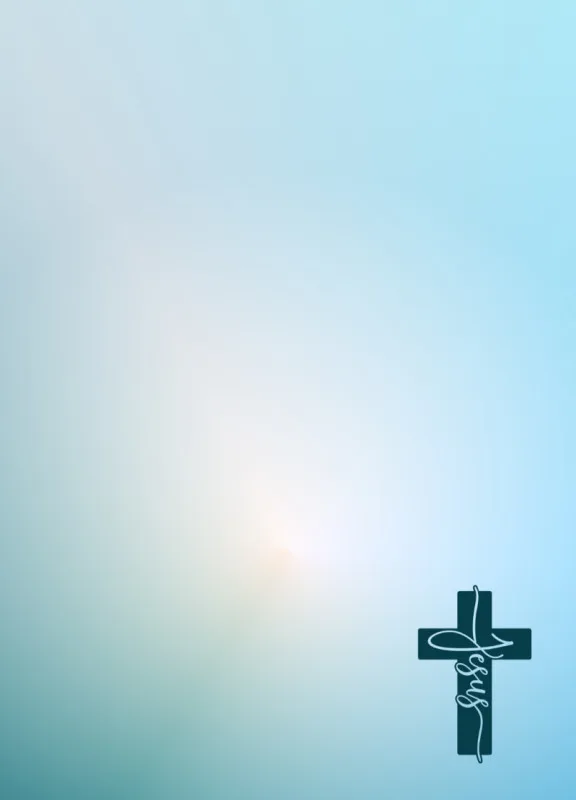 Christliche Karte Jesus