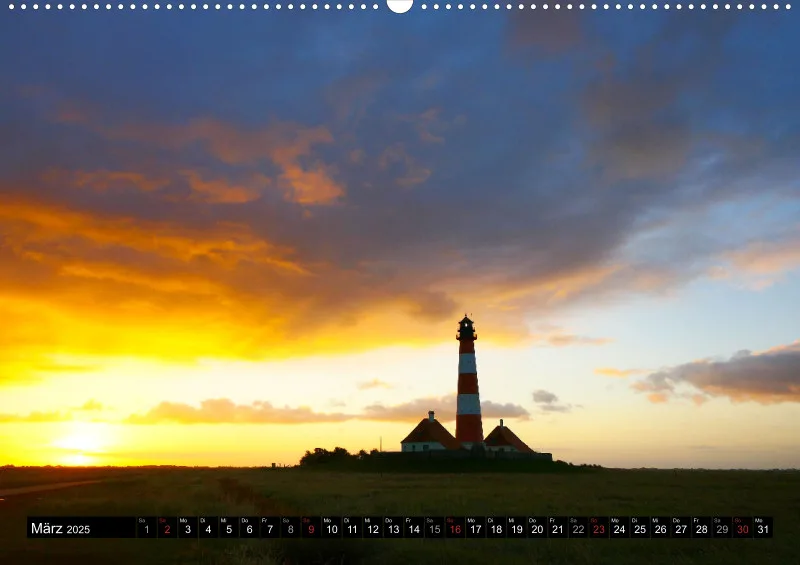 Westerhever Leuchtturm / A2