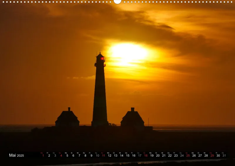 Westerhever Leuchtturm / A2