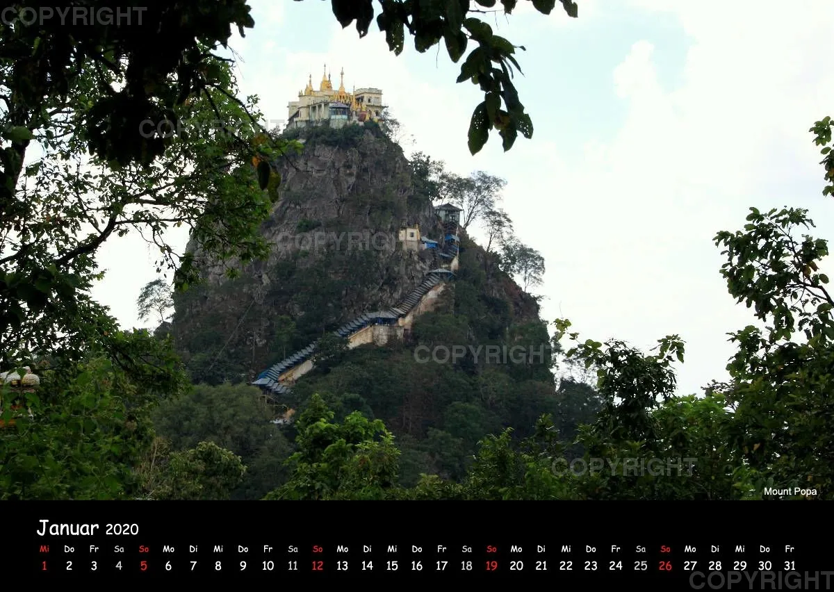 Myanmar 2020 groß A2