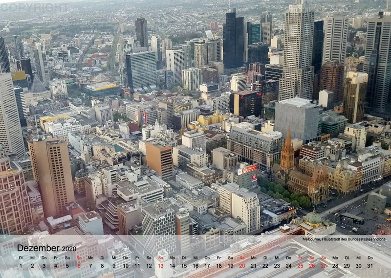 Down Under, ein Australien Kalender 2020 (A2 quer)