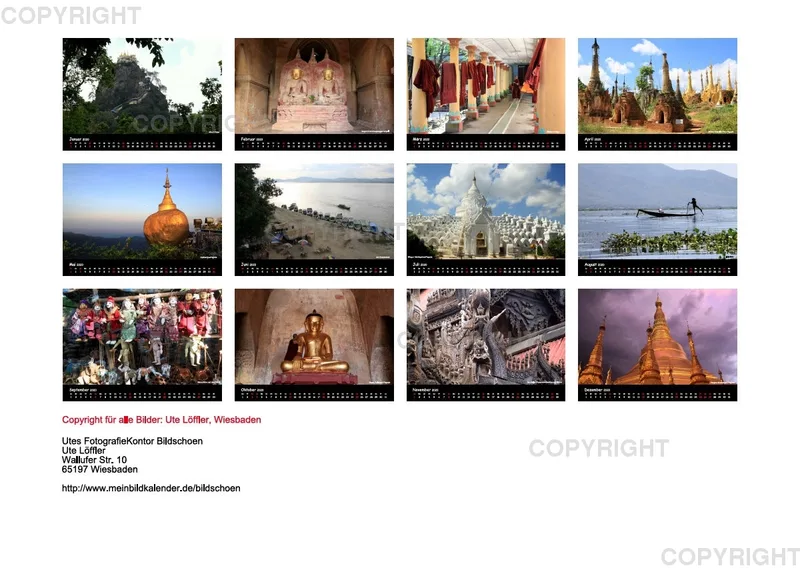 Myanmar 2020 groß A2