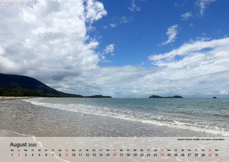 Down Under, ein Australien Kalender 2020 (A2 quer)