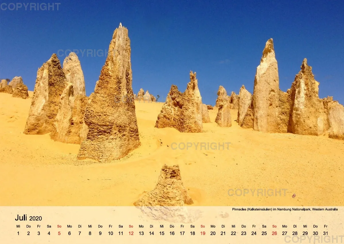Down Under, ein Australien Kalender 2020 (A2 quer)