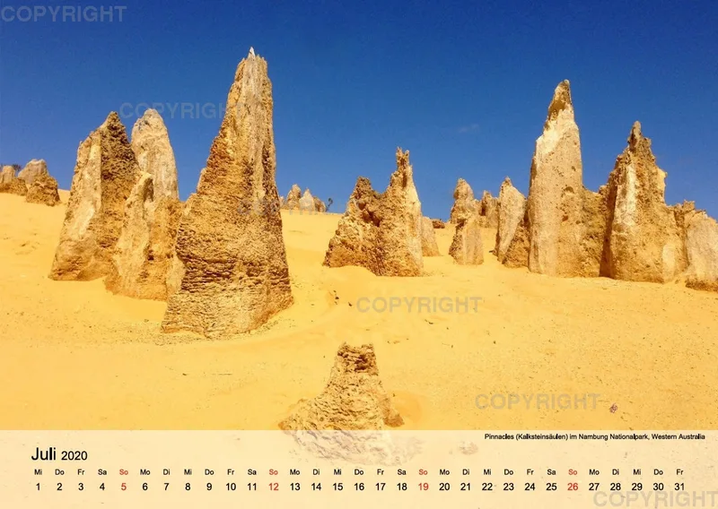 Down Under, ein Australien Kalender 2020 (A2 quer)