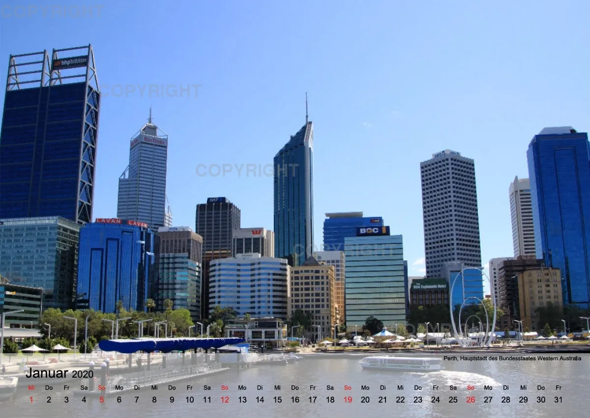 Down Under, ein Australien Kalender 2020 (A2 quer)