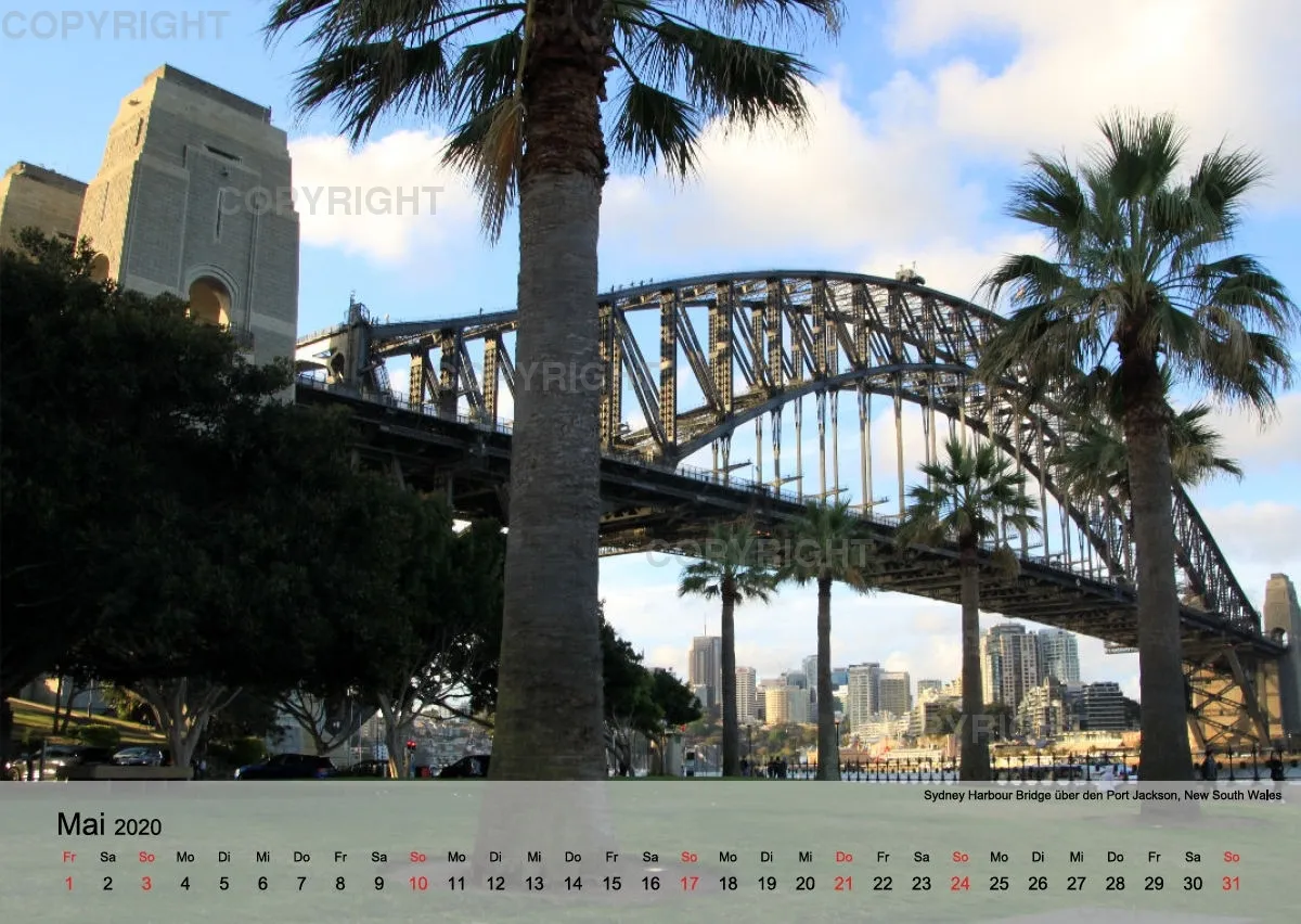 Down Under, ein Australien Kalender 2020 (A2 quer)