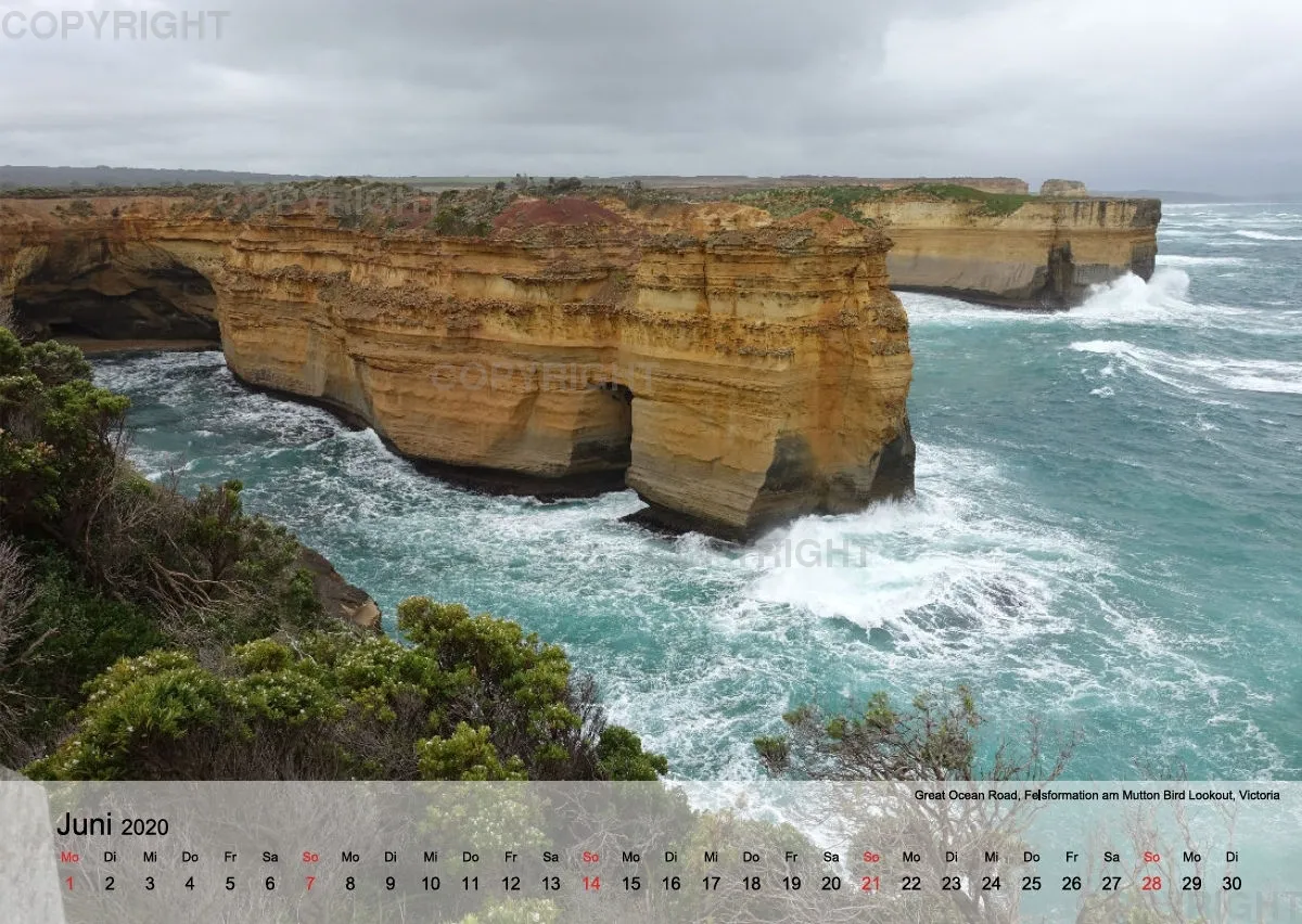 Down Under, ein Australien Kalender 2020 (A2 quer)
